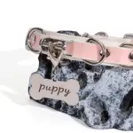 SexLure Snake Pattern White Collar, Adjustable 36-48cm, 2cm Width, Includes Leash, Stylish Play Accessory - Image 6