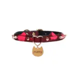 SexLure Temperature Sensitive Cat Ear Bell Choker Collar for Puppy Play - Image 4