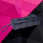 SexLure Snake Pattern PU Storage Bag Black Blue