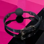 SexLure Soft PU Ball Gag Adjustable Strap 605mm