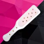 SexLure White PU Mini Paddle Playful Accessory 33cm