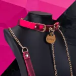 SexLure Temperature Sensitive Punk Collar for Playful Style