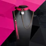 SexLure Thermal Sakura Collar Adjustable Color Changing PU