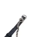 SexLure Snake Pattern Hook Buckle Collar PU Neck Accessory with Metal Ring Design - Image 6