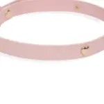 SexLure Pink Butterfly Bell Choker – Adjustable PU Neck Accessory with Zinc Alloy Bell, Elegant Bow Design, Lightweight Fashion Style - Image 3