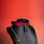 SexLure Thermal Sakura Collar Adjustable Color Changing PU - Image 3