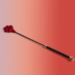 SexLure Genuine Leather Cat Paw Paddle Obsidian and Ruby Colors - Image 5