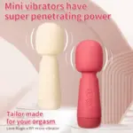 SexLure Mini Vibrator with 5 Speeds 360° Flexible Rotation Waterproof Silicone - Image 5
