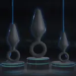 SexLure Vibrating Anal Plug Set with 3 Sizes Waterproof Silicone - Image 3