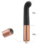 SexLure Compact Curved Vibrator with 10 Modes Waterproof Magnetic Charging - Image 3