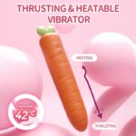 SexLure Thrusting and Heatable Massager with Graphene Heating 42°C Waterproof Design - Image 6
