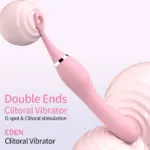 SexLure Dual-Ended Vibrator with 10 Modes Seamless Silicone Waterproof - Image 8