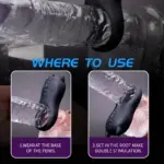 SexLure Demon Vibrating Cock Ring Liquid Silicone 10 Modes Magnetic Charging Waterproof - Image 10