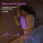 SexLure 360 Rotating Massager Dual Motion 10 Modes Quiet Waterproof Silicone - Image 7