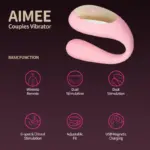 SexLure Dual Motor Smart Vibrator with 10 Modes Quiet Magnetic Charging Waterproof Design - Image 13