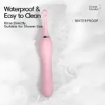 SexLure Dual-Ended Vibrator with 10 Modes Seamless Silicone Waterproof - Image 13