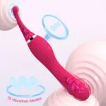 SexLure Dual-Ended Vibrator with 10 Modes Waterproof Silicone - Image 2