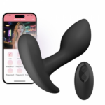 SexLure App Controlled Vibrating Anal Plug Dual Use Silicone 9 Modes Waterproof - Image 3