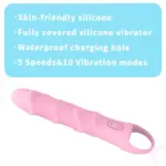 SexLure Silicone Massager Waterproof Multi-Speed USB Rechargeable - Image 8