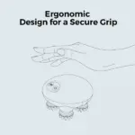 SexLure Waterproof Ergonomic Head Spa Brush with Detachable Design - Image 6