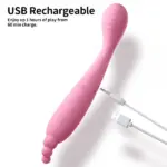 SexLure Double End Massager Dual Motor 10 Modes Quiet Waterproof Silicone - Image 6