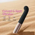 SexLure Compact Curved Vibrator with 10 Modes Waterproof Magnetic Charging - Image 6