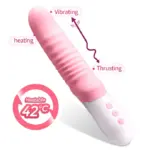 SexLure Heatable Thrusting Massager with Multi-Pattern Vibration 42°C Waterproof - Image 5