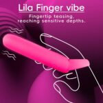 SexLure Mini Fingertip Massager with 10 Modes Waterproof Silicone IPX6 - Image 5