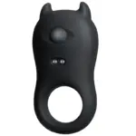 SexLure Demon Vibrating Cock Ring Liquid Silicone 10 Modes Magnetic Charging Waterproof - Image 3