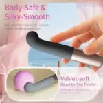 SexLure Compact Curved Vibrator with 10 Modes Waterproof Magnetic Charging - Image 7