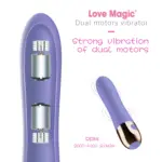 SexLure Dual Motor Personal Massager Waterproof Quiet Silicone Design - Image 5