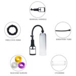 High-vacuum male pump with 3 sleeve sizes safe and adjustable for comfort - Image 6