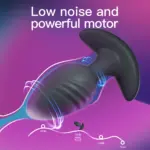 SexLure New Look Vibrating Anal Plug Silicone App Control 9 Modes Waterproof - Image 4