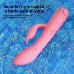 SexLure Rotating Rabbit Vibrator – Dual Motors, 10 Rotating Modes, 10 Vibration Modes, Waterproof, USB Rechargeable (Pink) - Image 5