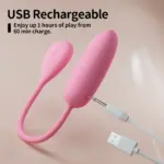 SexLure Compact Bullet Massager with 9 Vibration Modes USB Rechargeable Waterproof - Image 6