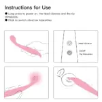 SexLure Double End Massager Dual Motor 10 Modes Quiet Waterproof Silicone - Image 5