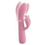 SexLure Rotating Rabbit Vibrator – Dual Motors, 10 Rotating Modes, 10 Vibration Modes, Waterproof, USB Rechargeable (Pink) - Image 6