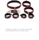 SexLure Adjustable Waist Leg Hand Restraint Set Soft Thermal Leather - Image 13