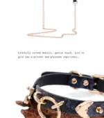 SexLure Snake Pattern Ring Choker with Adjustable Fit - Image 7