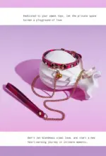 SexLure Temperature Sensitive PU Bell Collar for Playful Interactive Wear - Image 2