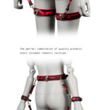 SexLure Adjustable Waist Leg Hand Restraint Set Soft Thermal Leather - Image 11