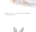 SexLure Sequin Mask Silver Adjustable One Size - Image 8