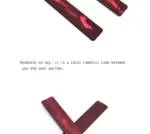 SexLure Color-Changing Butterfly Paddle Ruler Soft PU Design Accessory - Image 7