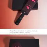 SexLure Temperature Sensitive Cat Paw Cross Paddle PU Material - Image 5